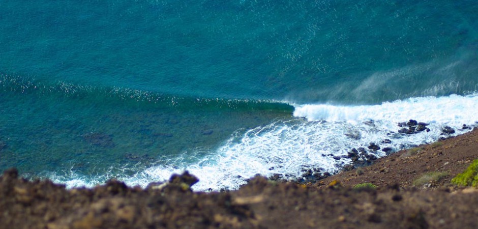 Hidden surf spot Fuerteventura