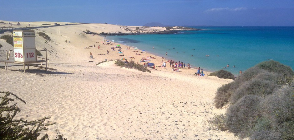 Glass beach Fuerteventura