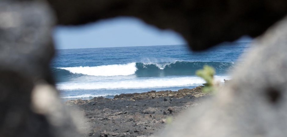 North shore. Surfing in Fuerteventura