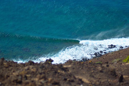 Hidden surf spot Fuerteventura