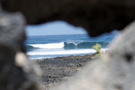 North shore. Surfing in Fuerteventura